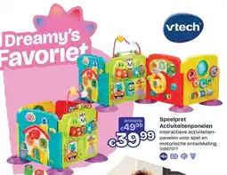 Dreamland vtech speelpret activiteitenpanelen aanbieding