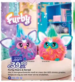 Dreamland Furby Furby Paars & Koraal aanbieding