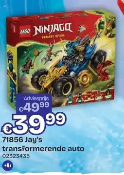Dreamland LEGO jay's transformeerende auto aanbieding