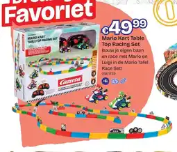 Dreamland Mario kart table top racing set aanbieding