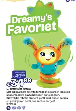 Dreamland Dreamy's DJ Bouncin' Beats aanbieding