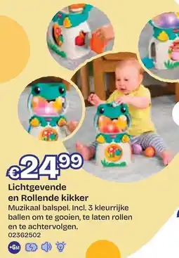 Dreamland Lichtgevende en Rollende kikker aanbieding