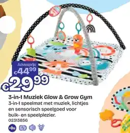 Dreamland 3-in-1 Muziek Glow & Grow Gym aanbieding
