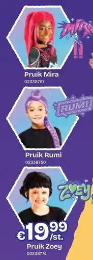 Dreamland Pruik Zoey aanbieding