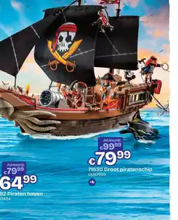 Dreamland Playmobil Groot piratenschip aanbieding