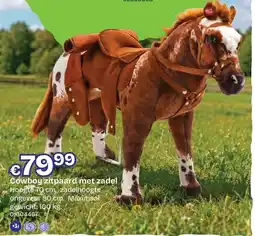Dreamland Cowboy zitpaard met zadel aanbieding