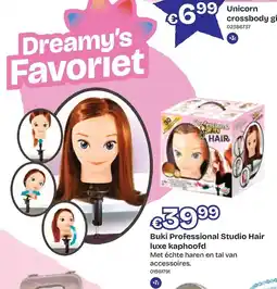 Dreamland Buki Professional Studio Hair luxe kaphoofd aanbieding