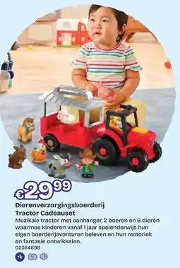 Dreamland Dierenverzorgingsboerderij Tractor Cadeauset aanbieding