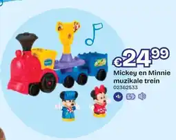 Dreamland Mickey en Minnie muzikale trein aanbieding