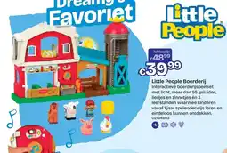 Dreamland Little People Boerderij aanbieding