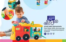 Dreamland Grote ABC Dierentrein aanbieding