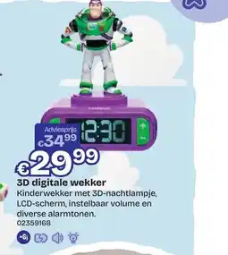 Dreamland Buzz Lightyear 3D digitale wekker aanbieding