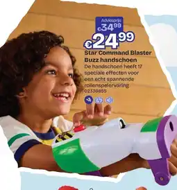 Dreamland Star Command Blaster Buzz handschoen aanbieding