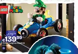 Dreamland LEGO SUPER MARIO 72050 Luigi en Mach 8 aanbieding