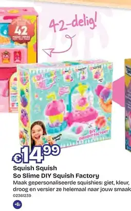 Dreamland Squish Squish So Slime DIY Squish Factory aanbieding