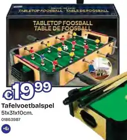 Dreamland Tafelvoetbalspel aanbieding