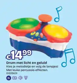 Dreamland Drum met licht en geluid aanbieding