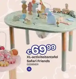 Dreamland Safari Friends XL-activiteitentafel aanbieding