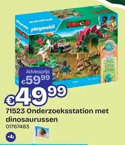 Dreamland Playmobil Onderzoeksstation met dinosaurussen aanbieding