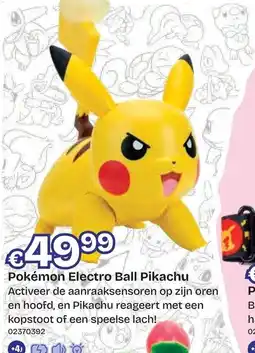 Dreamland Pokemon Electro Ball Pikachu aanbieding