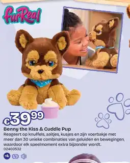Dreamland FurReal Benny the Kiss & Cuddle Pup aanbieding