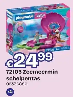 Dreamland playmobil zeemeermin schelpentas aanbieding