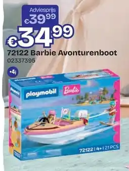 Dreamland Playmobil Barbie Avonturenboot aanbieding