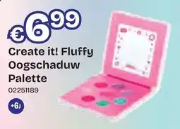 Dreamland Create it! Fluffy Oogschaduw Palette aanbieding