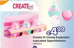 Dreamland Create it! Candy Explosion cupcakes lippenbalsem aanbieding