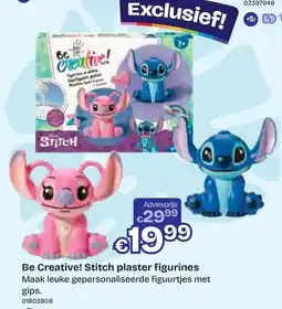 Dreamland Be Creative! Stitch plaster figurines aanbieding