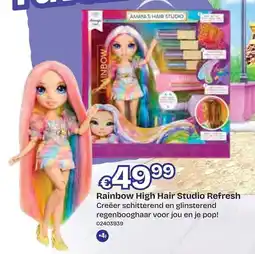 Dreamland Rainbow High Hair Studio Refresh aanbieding