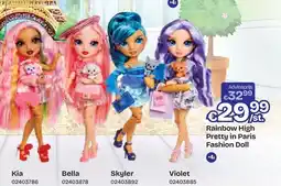 Dreamland Rainbow High Pretty in Paris Fashion Doll aanbieding