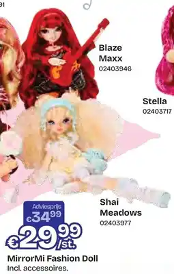 Dreamland MirrorMi Fashion Doll aanbieding