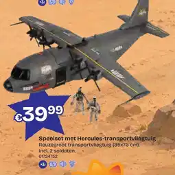 Dreamland Speelset met Hercules-transportvliegtuig aanbieding