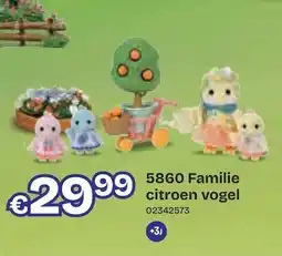 Dreamland Familie citroen vogel aanbieding