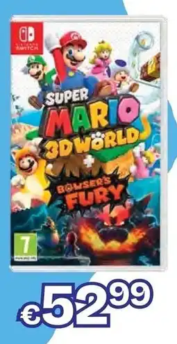 Dreamland Nintendo Switch Super Mario 3D World Bowser's Fury aanbieding