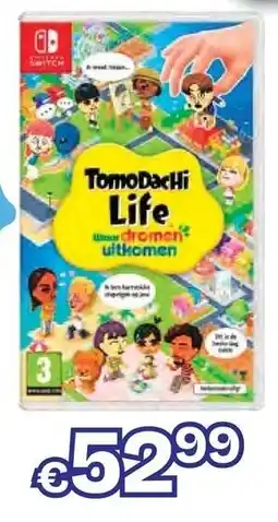 Dreamland tomodachi life aanbieding