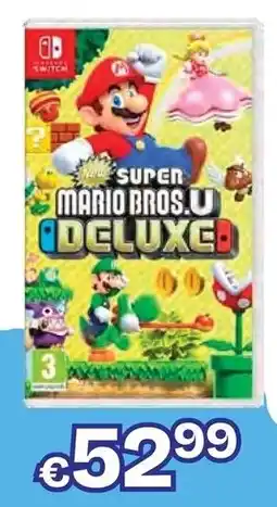 Dreamland Nintendo Switch Super Mario Bros. U Deluxe aanbieding