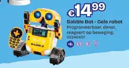 Dreamland Babble Bot - Gele robot aanbieding