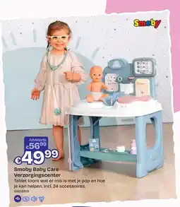 Dreamland Smoby Baby Care Verzorgingscenter aanbieding