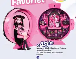 Dreamland Monster High Magische Potion Reveal Speelset aanbieding