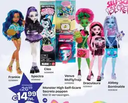 Dreamland Monster High Self-Scare Secrets poppen aanbieding