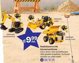 Dreamland Radiobestuurde bouwmachines aanbieding