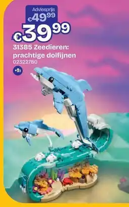 Dreamland lego zeedieren: prachtige dolfijnen aanbieding