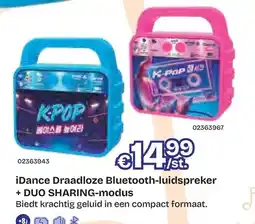 Dreamland iDance Draadloze Bluetooth-luidspreker aanbieding