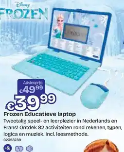 Dreamland Frozen educatieve laptop aanbieding