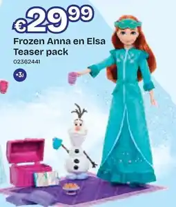 Dreamland Frozen Anna en Elsa Teaser pack aanbieding