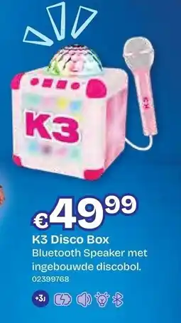 Dreamland K3 Disco Box aanbieding