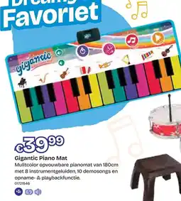 Dreamland Gigantic Piano Mat aanbieding