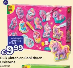 Dreamland SES Gieten en Schilderen Unicorns aanbieding